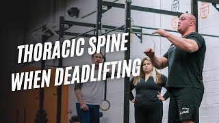 In-Depth Deadlift Thoracic Spine Breakdown - Live Seminar