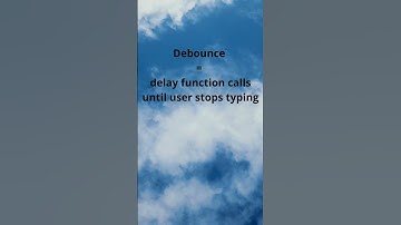 Code in 60s: JavaScript Debounce Function Explained