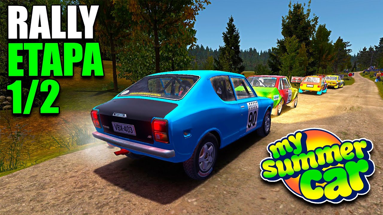 AS RODAS DO RALLY ESTÃO PRONTAS MY SUMMER CAR BRASIL 