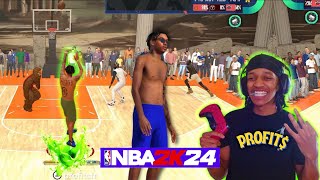 Profits' 7'1 Center Plays Like a GUARD - NBA2K24