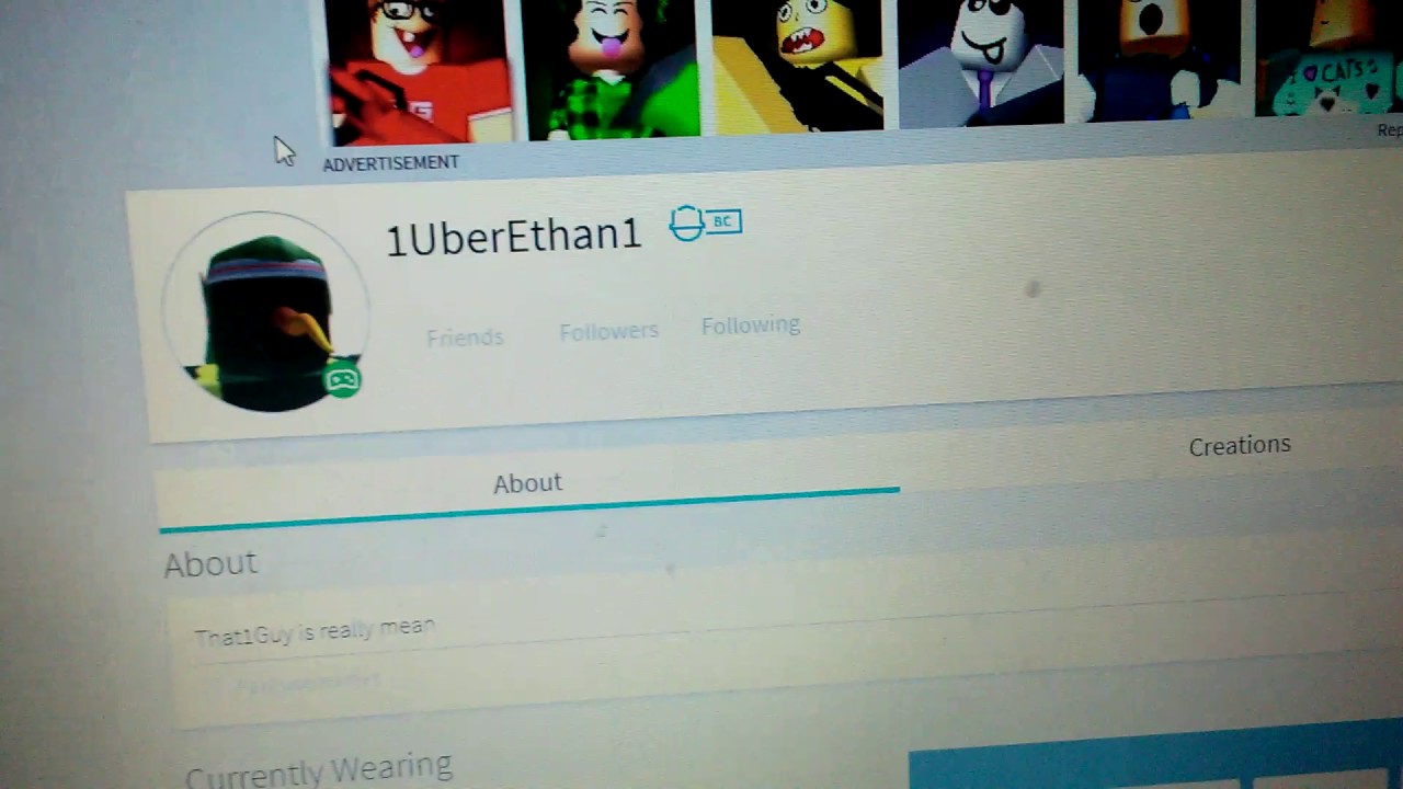 I M Friends With 1x1x1x1 Is Friend 1uberethan1 In Roblox Youtube - roblox 1x1x1x1 friends list