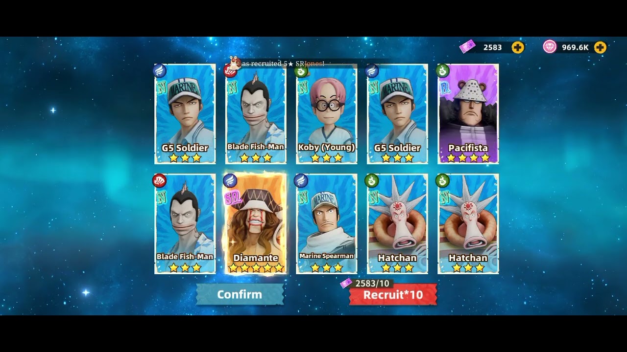 Inicio de semana - Jugando ONE PIECE SAILING TREASURE - Comprando artículos Semanales