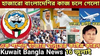 কুয়েতে কাজ করা হাজারো বাংলাদেশির ওয়ার্ক পারমিট বাতিল হলো কেন/দশ শীর্ষ কুয়েতি নাগরিক আটক/KuwaitNews