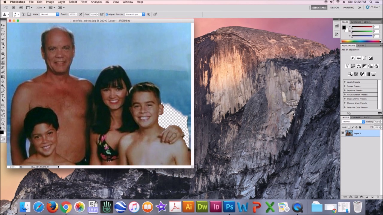 How To Photoshop Someone Out Of An Image Step 4 YouTube How To Photoshop Someone Out Of An Image Step 4 YouTube