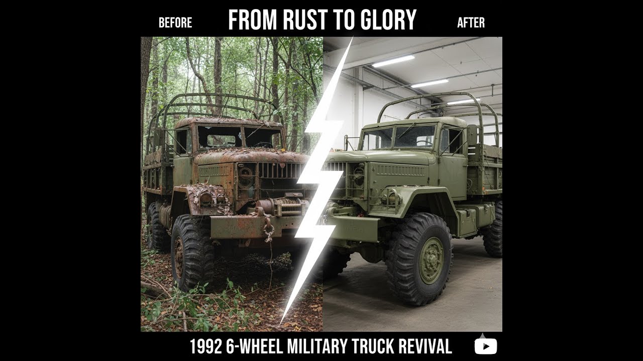 Restored a 1992 Truck From Scrap to Life Again!