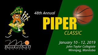 2019 Piper Classic Basketball - Varsity Boys - John Taylor vs Maples - January 10, 2019 - Part 1 screenshot 5
