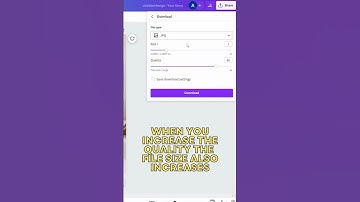 INCREASE JPG QUALITY IN CANVA