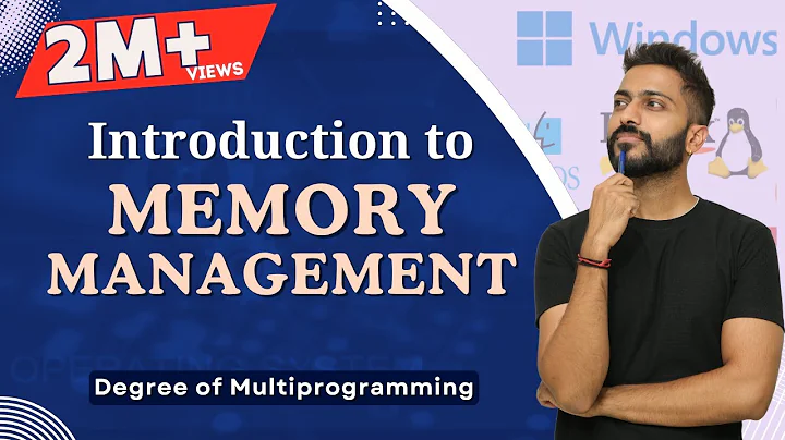 L-5.1: Memory Management and Degree of Multiprogramming | Operating System