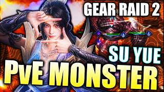 Su Yue Is A PVE CHEAT CODE. Gear Raid 2 Showcase ⁂ Watcher of Realms