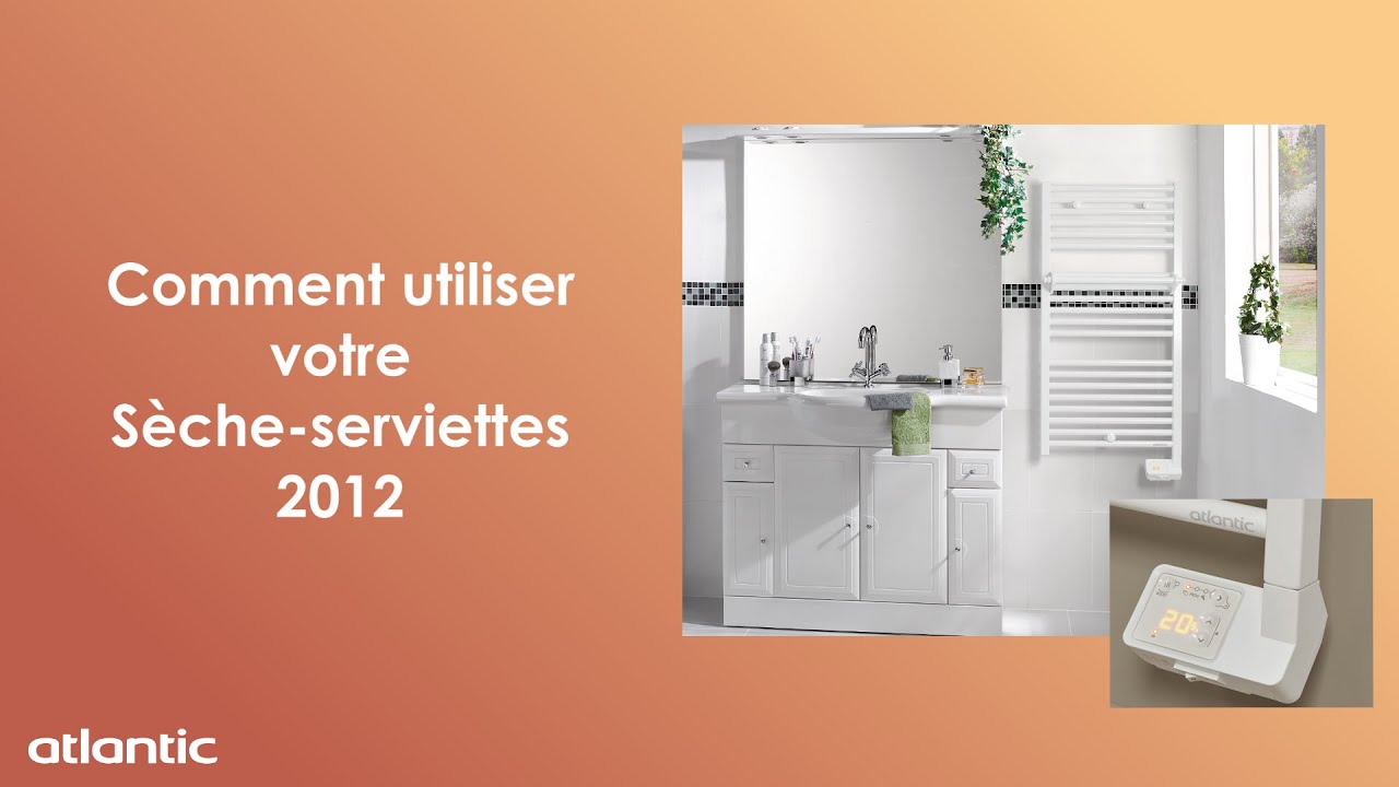Radiateur sèche-serviettes Doris électrique digital ventilo 1750W anthracite ATL