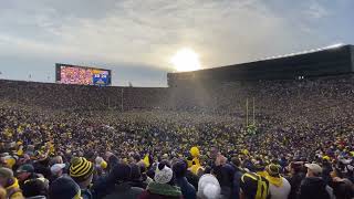 110,000+ Sing Mr. Brightside after Michigan beats Ohio State in the Big House