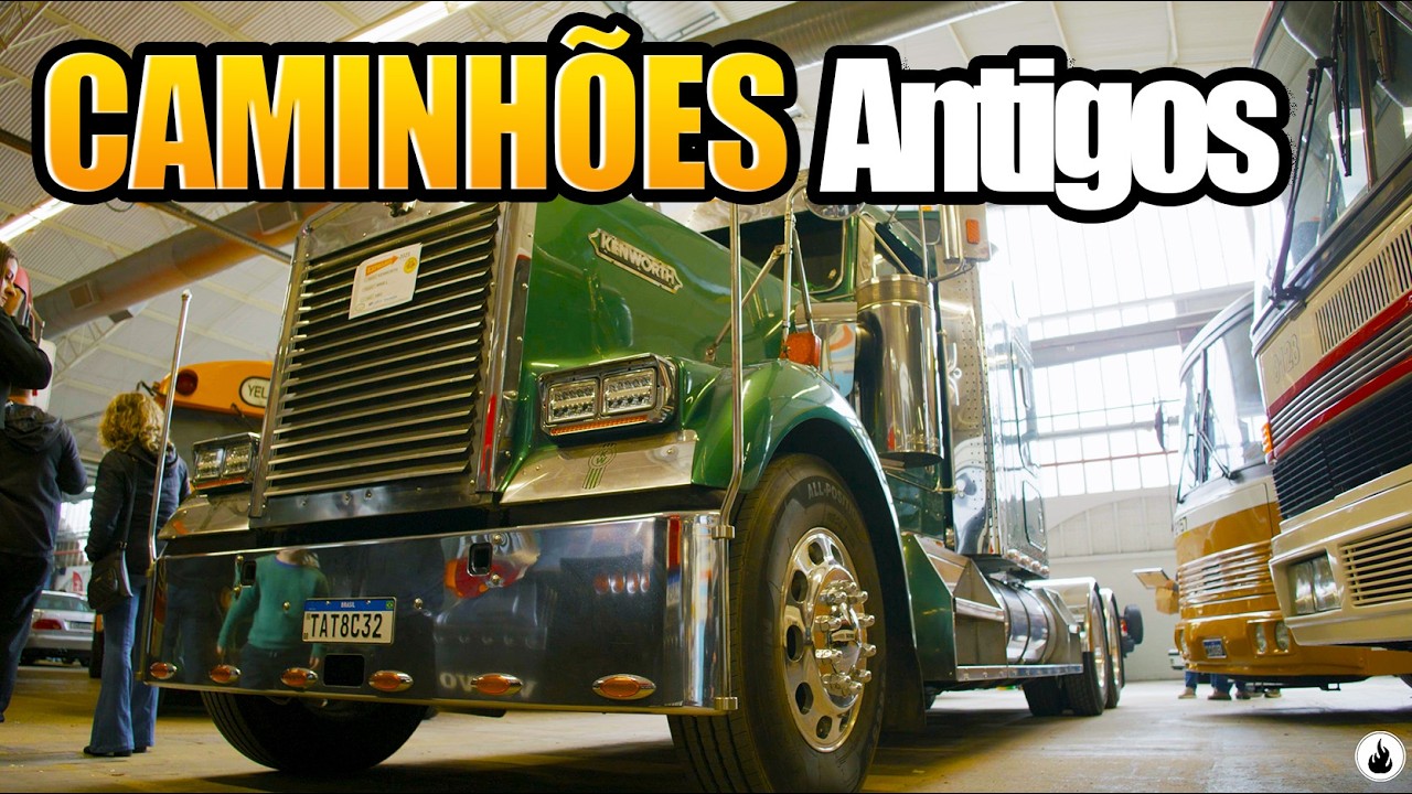 Os caminhões antigos mais lindos do Brasil