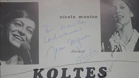 Jean Marie Koltes & Nicole Mouton / Chantent Kolte...