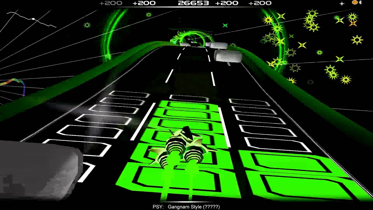Psy - Gangnam Style / Audiosurf
