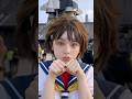Dhalsim riding the airport conveyor belt in lotus pose Street Fighter Live Action Making Of (AI)