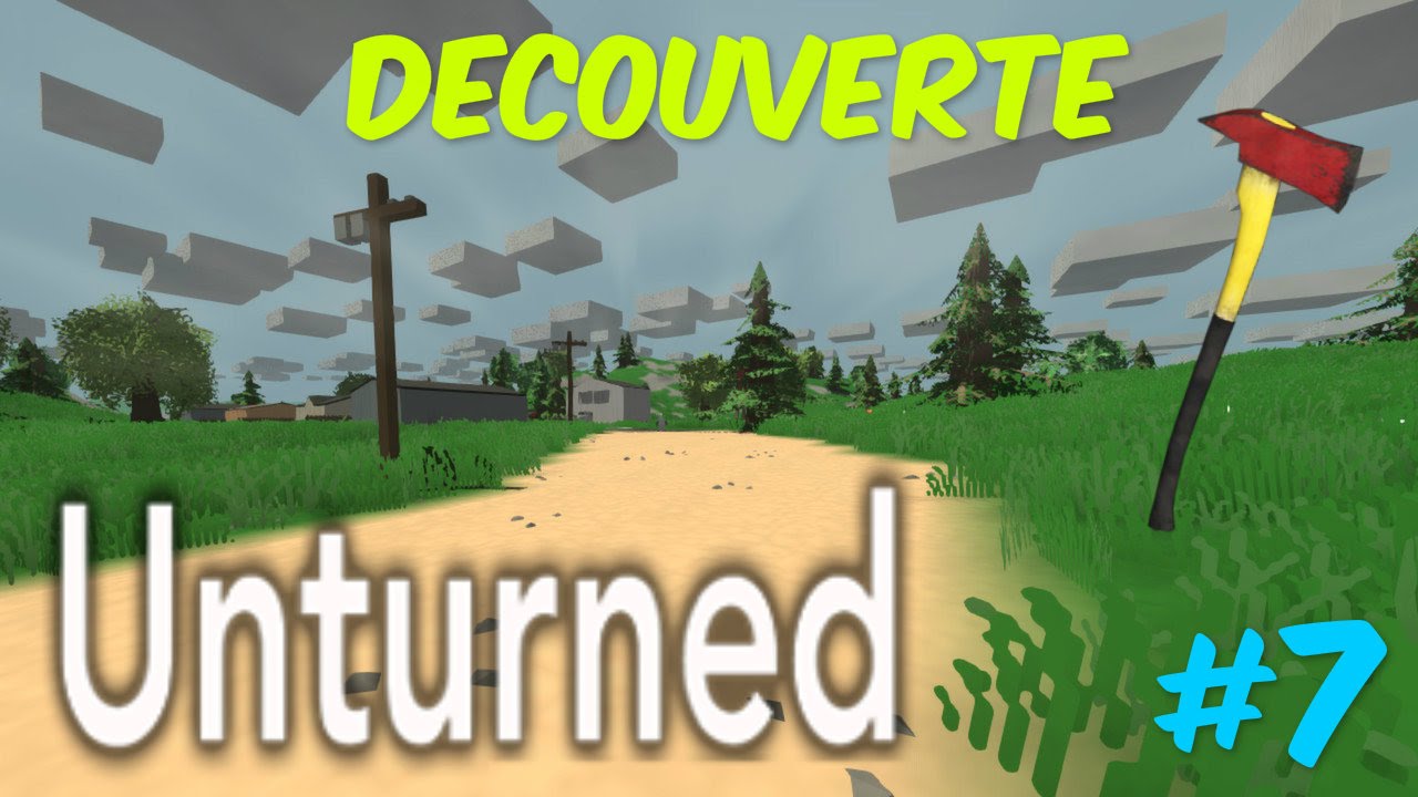 Unturned Découverte Fin Camp militaire et massacre en ville