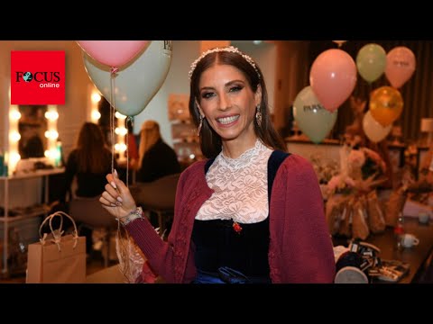 Dirndl-Panne - Deshalb kam Cathy Hummels im Bademantel zur Wiesn