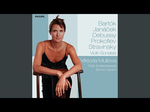 Putar Sonata for Violin and Piano : Janáček: Sonata for Violin and Piano: 1. Con moto - Piotr Anderszewski