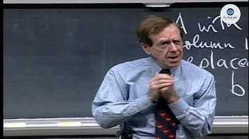 Bài 20: Quy Tắc Cramer, Ma Trận Nghịch Đảo  Thể Tích | Đại Số Tuyến Tính MIT 18.06 | Song Ngữ by...