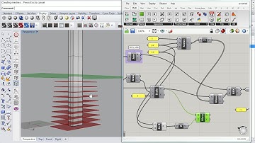75 - Grasshopper Megastructures - Arraying Multiple Floor Packages with Move Component