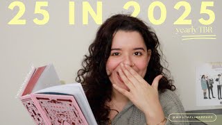 25 Book I want to read in 2025 📚🎉 (Yearly & January TBR)