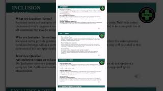 Medical coding interview questions &amp;answers on ICD-10-CM conventions #medicalcoding #cpc