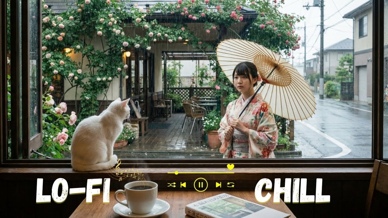 雨降る日本の街角 🌧️ 90s Nostalgic Lofi [ BGM free for study/relax/sleep ] ｜ 集中用BGM