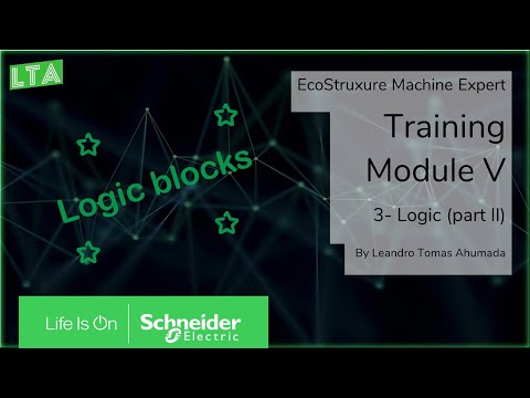 EcoStruxure Machine Expert Training - M5.3 Logic (Part2)