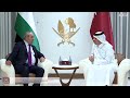 El primer ministro y ministro de Relaciones Exteriores recibe al...