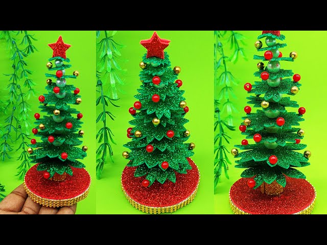 Unique Christmas Tree Decorations - Styrofoam Christmas Tree Craft