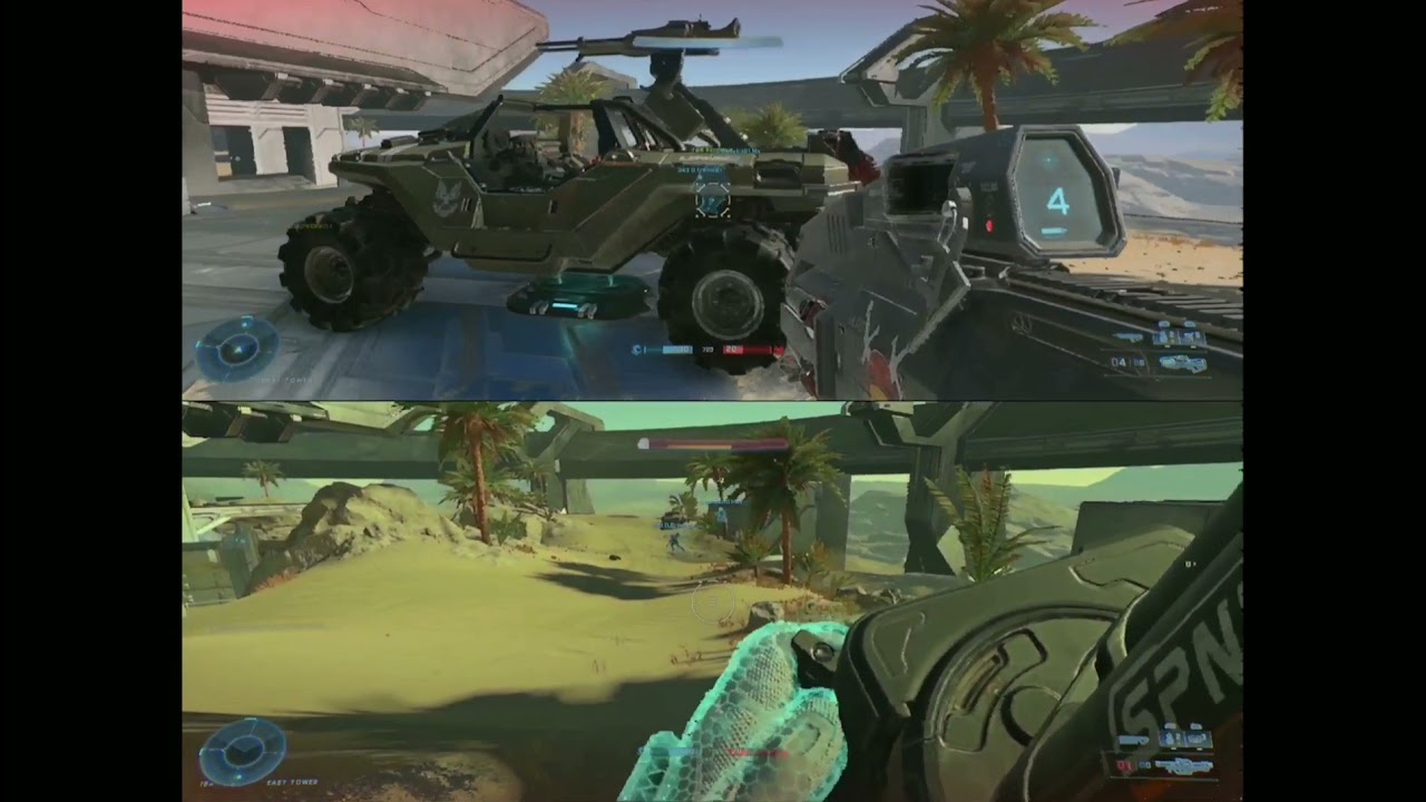 Halo infinite splitscreen highlights 1