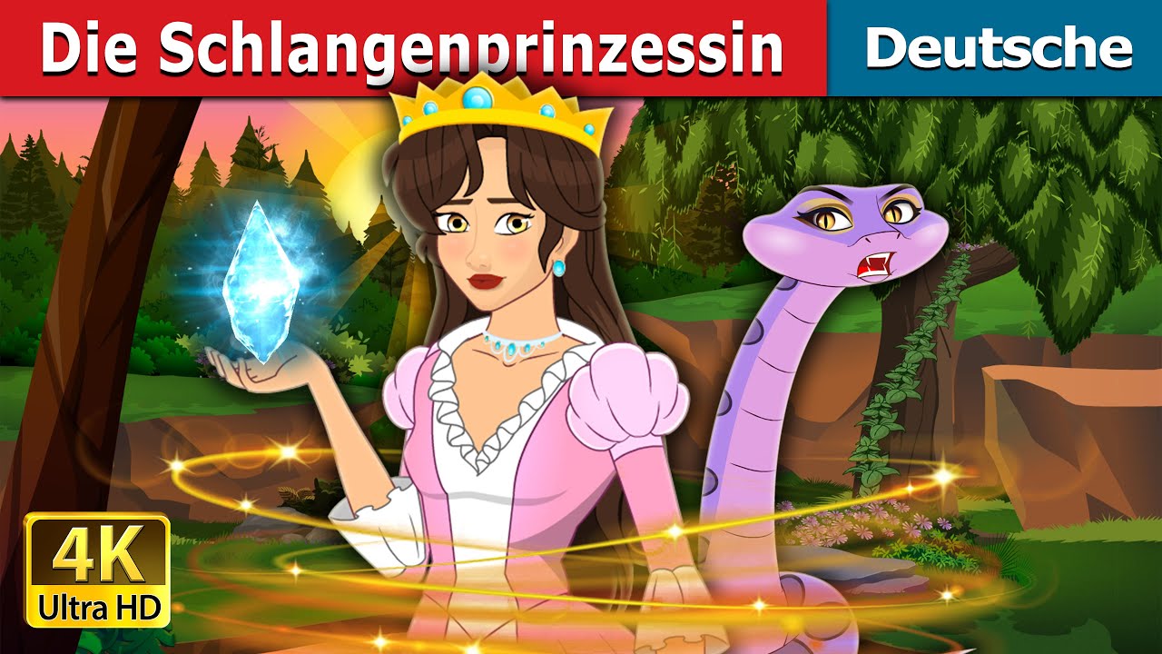 Die Schlangenprinzessin | The Snake Princess in German | Deutsche Märchen | @GermanFairyTales