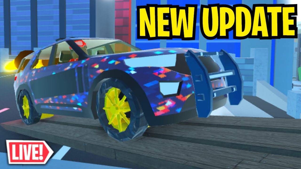 🔴LIVE - ROBLOX JAILBREAK - NEW UPDATE IS HERE - YouTube