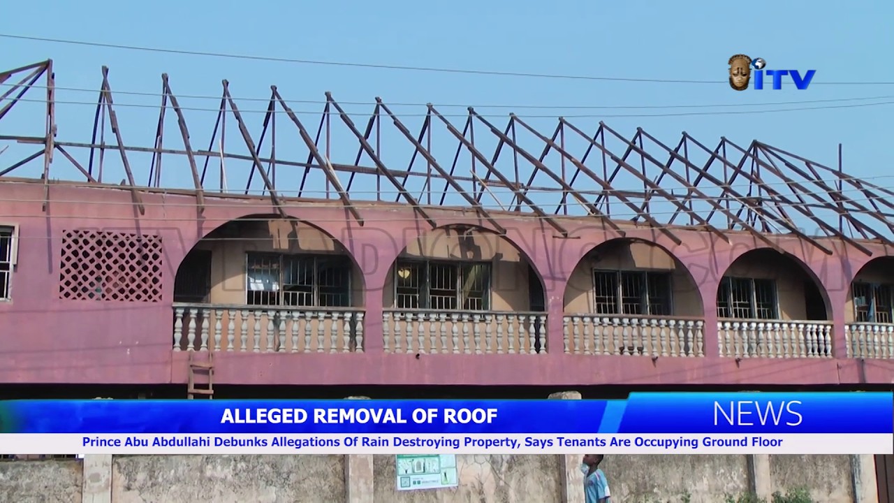 Prince Abu Abdullahi Denies Rain Damage Claims, Says Tenants Occupy Ground Floor