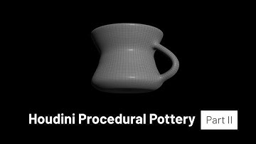 Houdini Procedural Pottery II