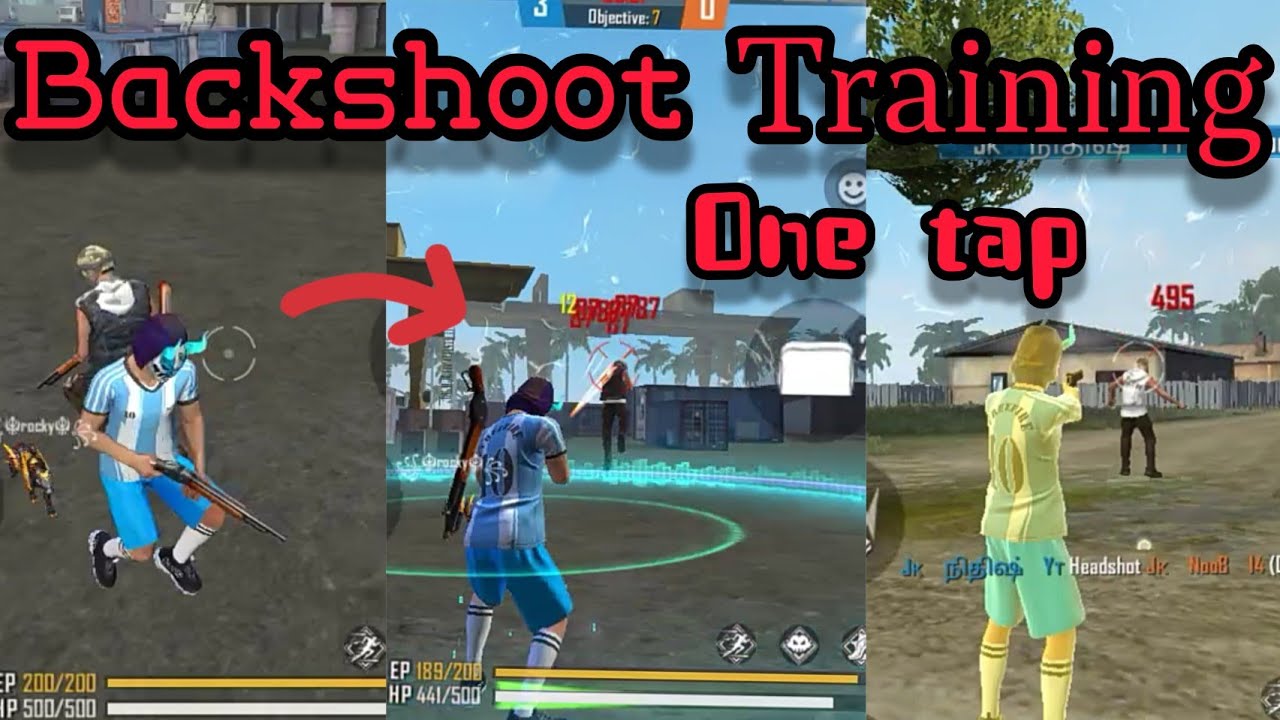 Backshoot training // one tap // first step // for subscribers // tips ...
