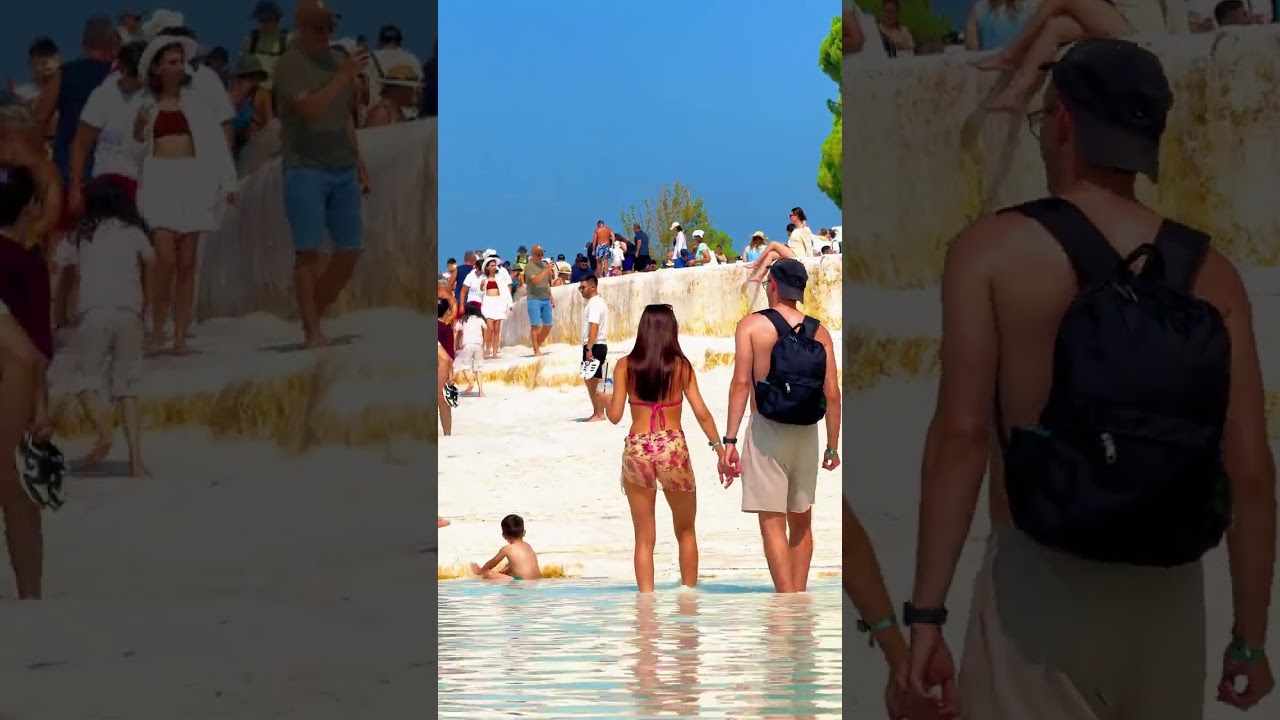 🧊Travelling to Hierapolis Pamukkale - Fantastic Nature's Landscape✨💯 