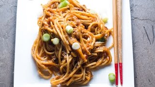Noodles are an important part of chinese new year because they stand
for longevity and we made a delicious spicy version with crab. so does
that mean s...