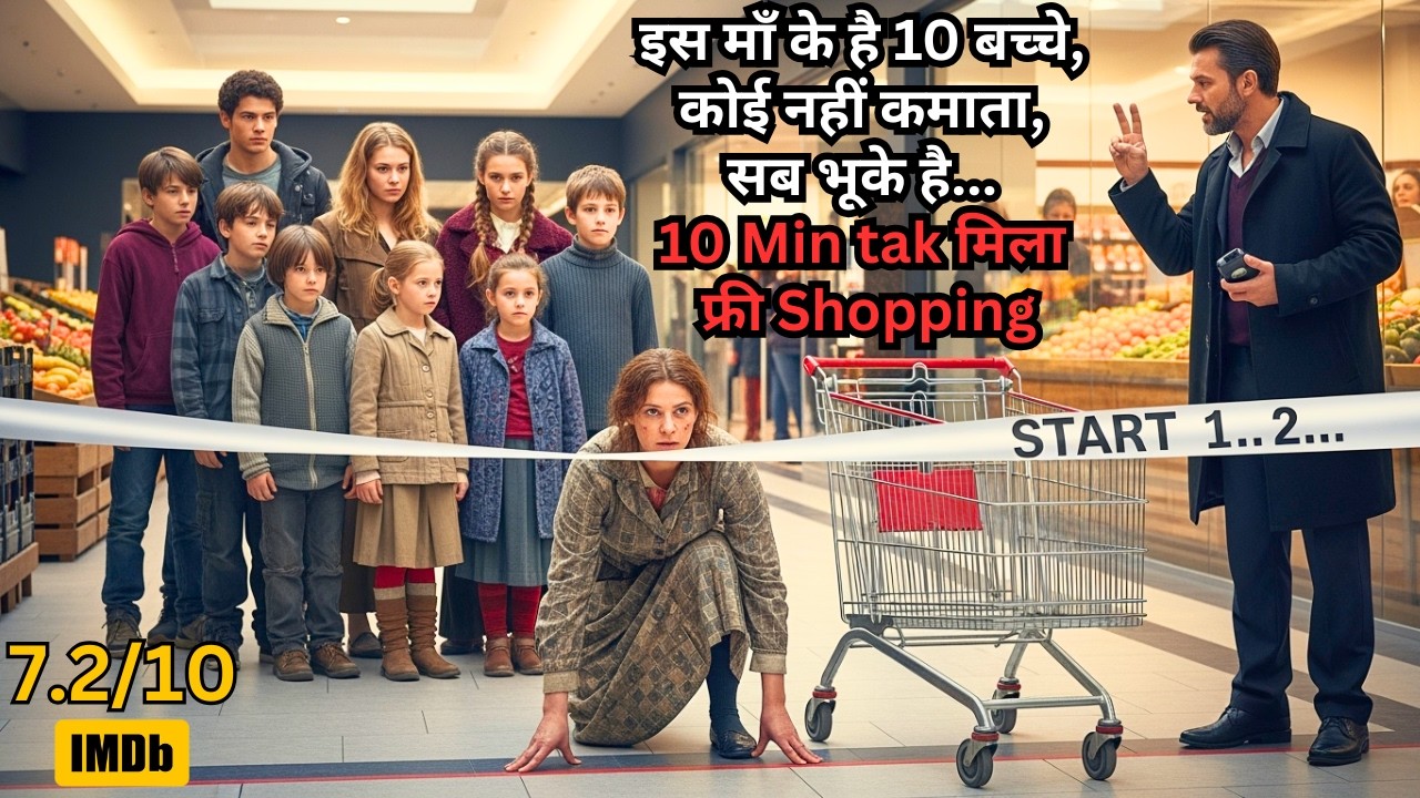Poor Mother & Her 10 Hungry Kids Get Last Chance to Survive 💥🤯⁉️⚠️ | Movie Explained in Hindi