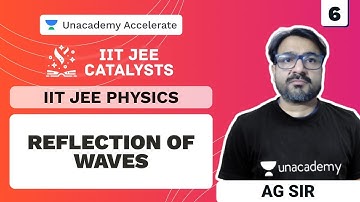 Reflection of Waves | IIT-JEE Catalysts | JEE Physics | AG Sir | Unacademy Accelerate