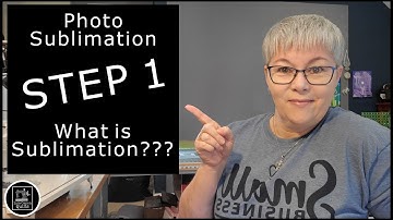 Photos on Fabric - What is SUBLIMATION?  Video 1
