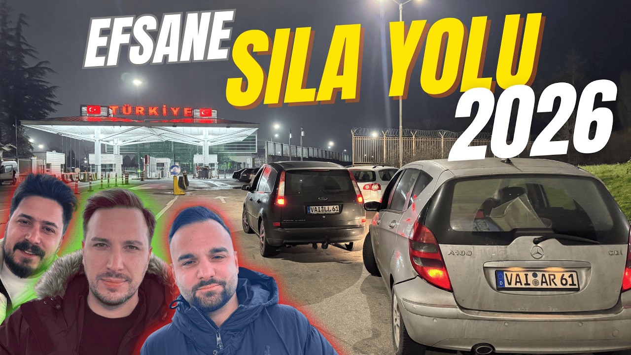 450€’lık Araba Sıla Yolu 2026 🇹🇷 | Türkiye'ye Giremedik !!