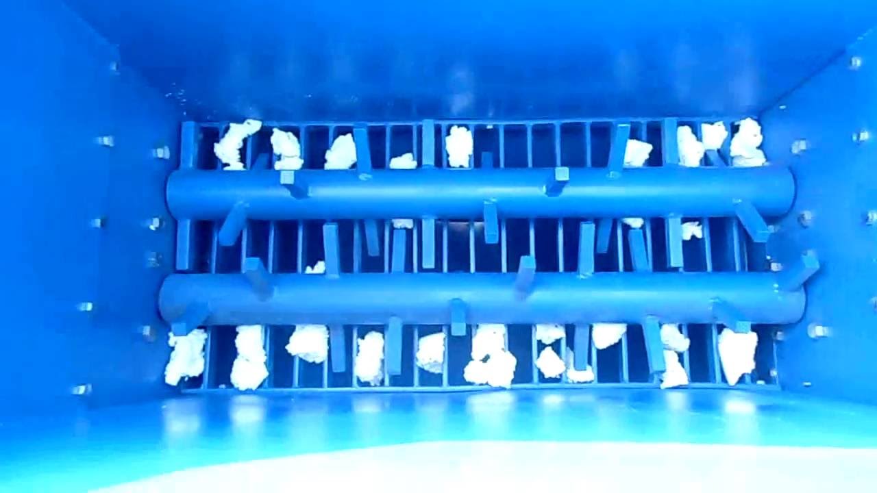 Polistirolo smulkintuvas / Styrofoam shredder