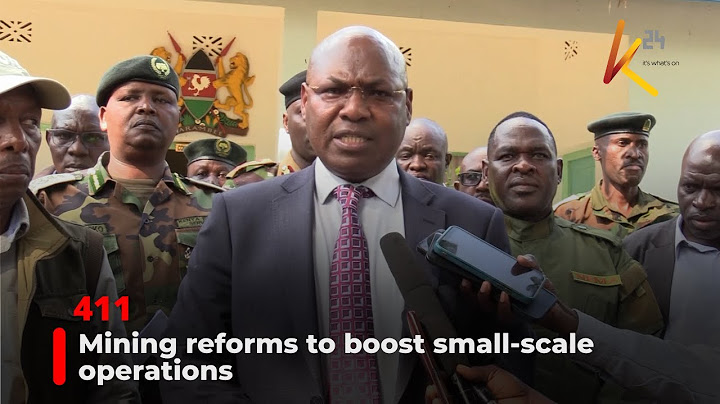 Mining reforms to boost small-scale operations