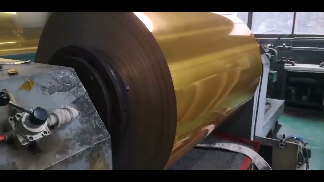 Pre-painted aluminum coil