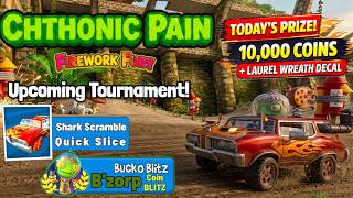Chthonic Pain BBR2 ✨"10K Coins"✨ FF Tournament |🍕 Quick Slice + B'zorp 🛸 | Beach Buggy Racing 2