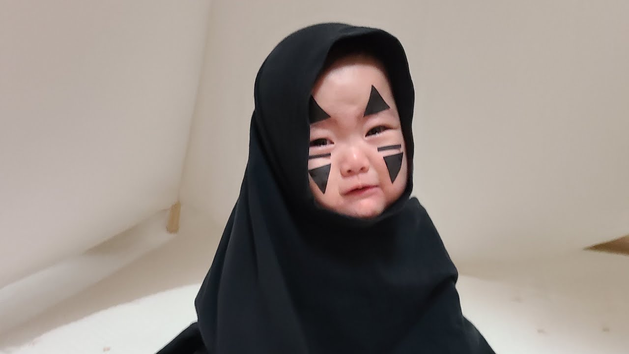 [KOR Parenting] День Хэллоуина 8-месячной малышки Руды.🎃👻