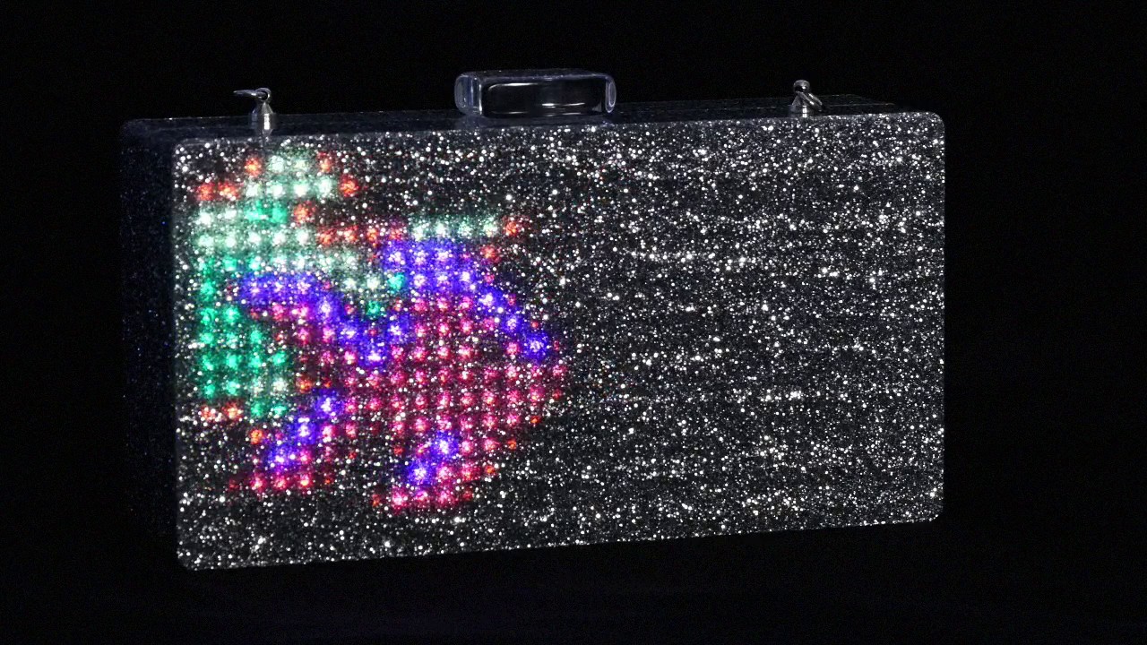 chanel led clutch