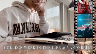 a week in my life at vanderbilt university ☕ | engineering premed junior