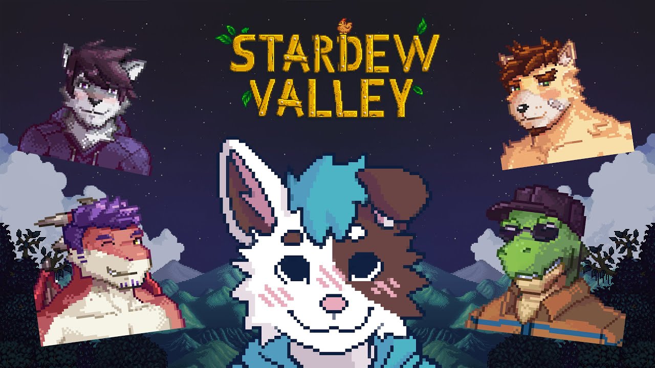 Live Stardew Valley... with hot furry men!